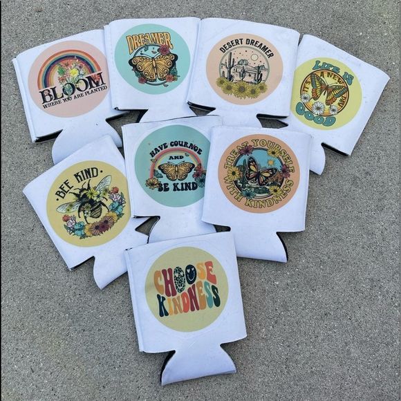 Butterfly Dreamer 12Oz Can Koozie - Picture 3 of 3